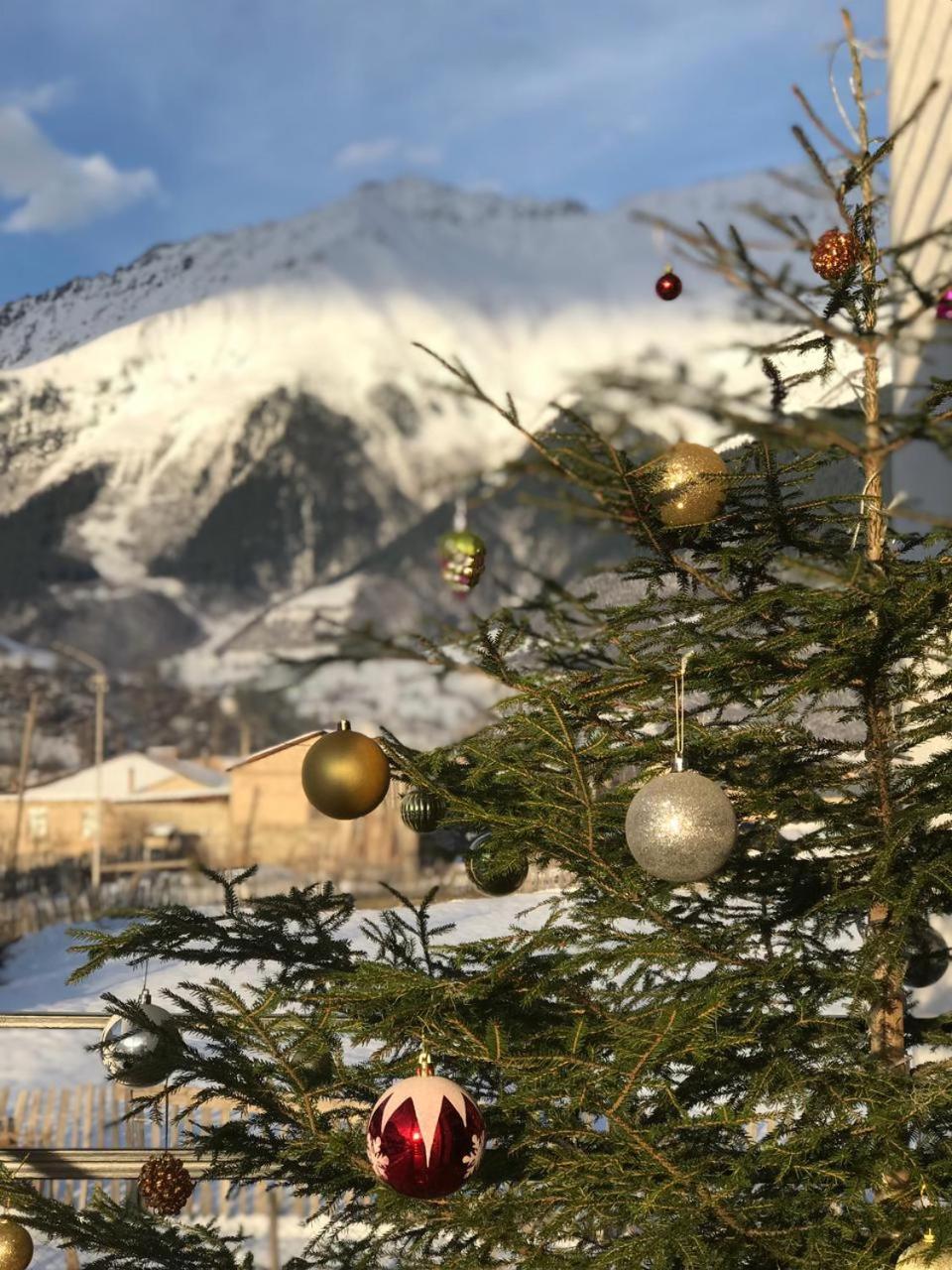 Ninama Hotel Mestia Buitenkant foto